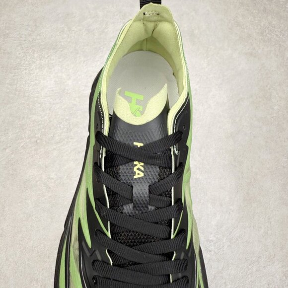 HOKA x Satisfy Mafate Speed 4 Lite STSFY Sulfur Running Shoes - Picture 5 of 9